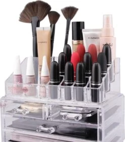 Beauty Attraction Make Up Organizer – Opbergdoos – Nagellak – Organizer 22 X 2,12 X 5,8 CM – 24 X 15 X 11 CM – Transparant 20 Beauty Attraction Make Up Organizer – Opbergdoos – Nagellak – Organizer 22 X 2,12 X 5,8 CM – 24 X 15 X 11 CM – Transparant -Mode-Cosmetica Winkel 1055x1200 2