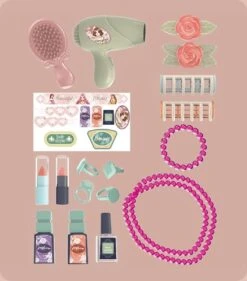 Kaptafel Kind - Make Up Tafel Met Spiegel - 44x24,5x76cm - Roze -Mode-Cosmetica Winkel 1056x1200 2