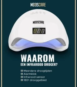 MOOSCARE 48 Watt LED Lamp Voor Gellak Nagels - UV Lamp Gelnagels - Nail Art Nagellamp - Gel Nagellak Nageldroger -Mode-Cosmetica Winkel 1057x1200 5