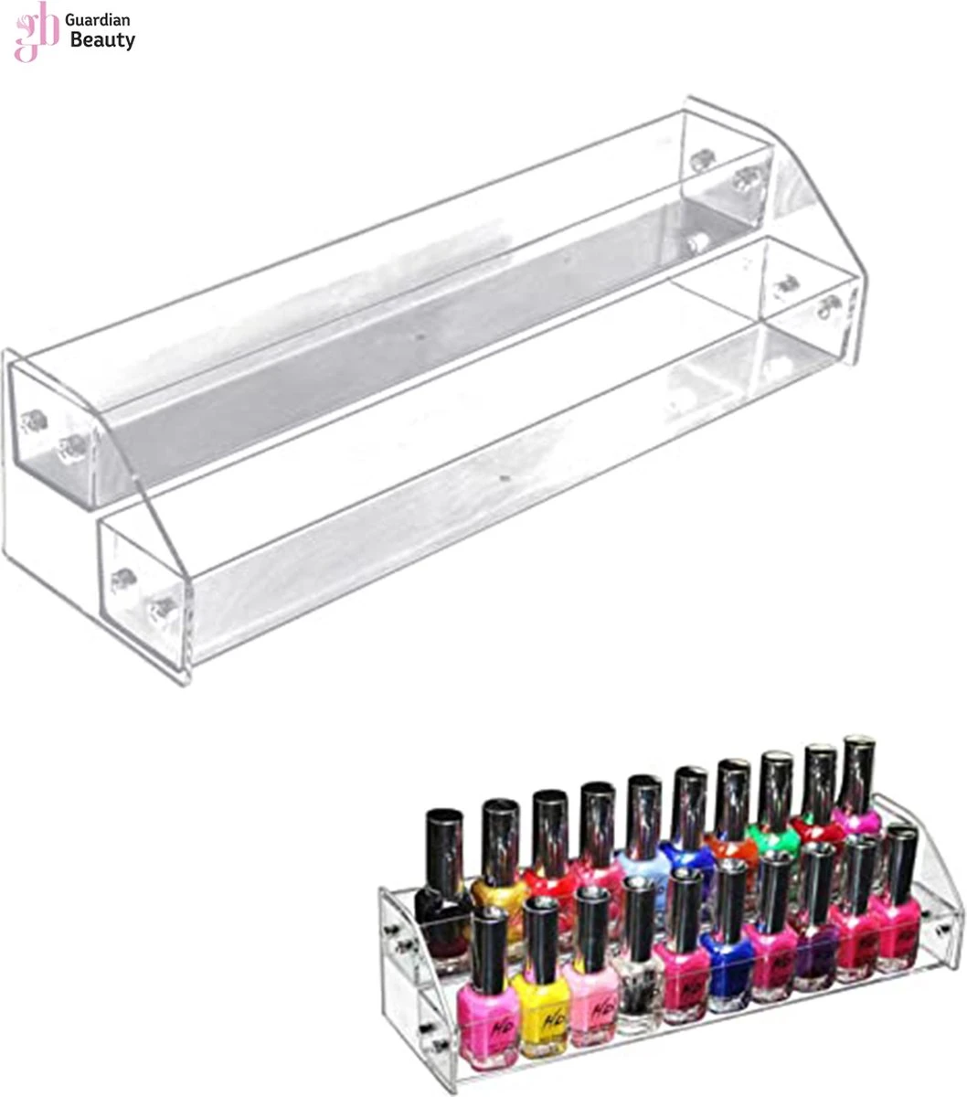 Nagellak Display 2 Lagen | Nagellak Rek | Nagellak Organizer - Nagellak Houder - Nagellak Opbergen 4 Nagellak Display 2 Lagen | Nagellak Rek | Nagellak Organizer - Nagellak Houder - Nagellak Opbergen - Afbeelding 2