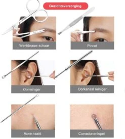 Luxe Manicure En Pedicure Set - Nagelverzorging - Nail Art - 18 Delig - Zwart -Mode-Cosmetica Winkel 1078x1200 1