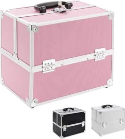AREBOS Cosmeticakoffer Beauty Case Multikoffer 15 L Roze 25 AREBOS Cosmeticakoffer Beauty Case Multikoffer 15 L Roze -Mode-Cosmetica Winkel 1083x1200 4