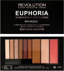 Makeup Revolution Euphoria Palette - Bronzed Euphoria -Mode-Cosmetica Winkel 1086x1200