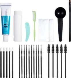 2 In 1 - Henna Wenkbrauwverf En Wimperverf - Bruin - Henna Brows - DIY Henna Brows Kit - Starterspakket Met Vele Extra's - 30 Ml -Mode-Cosmetica Winkel 1091x1200