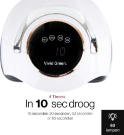 Vivid Green UV Lamp Gelnagels - Led Nagellamp - Gellak Nagel Lamp - Nageldroger - Naggellak Droger - Nagels - 180W -Mode-Cosmetica Winkel 1097x1200 2
