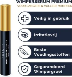 Skines® Wimperserum Premium – Eyelash Serum - Wenkbrauw Serum - Wimper Groei - 3ML -Mode-Cosmetica Winkel 1111x1200 3