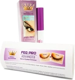 Merkloos FEG Pro Geavanceerde Wimpeserum | Wimper Groei Booster | Wimper Behandelingen | Serum Enhancer | Originele Feg Eyelash Enhancer Eyelash Serum Eyebrow Enhancer Eyebrow Serum -Mode-Cosmetica Winkel 1119x1200 2