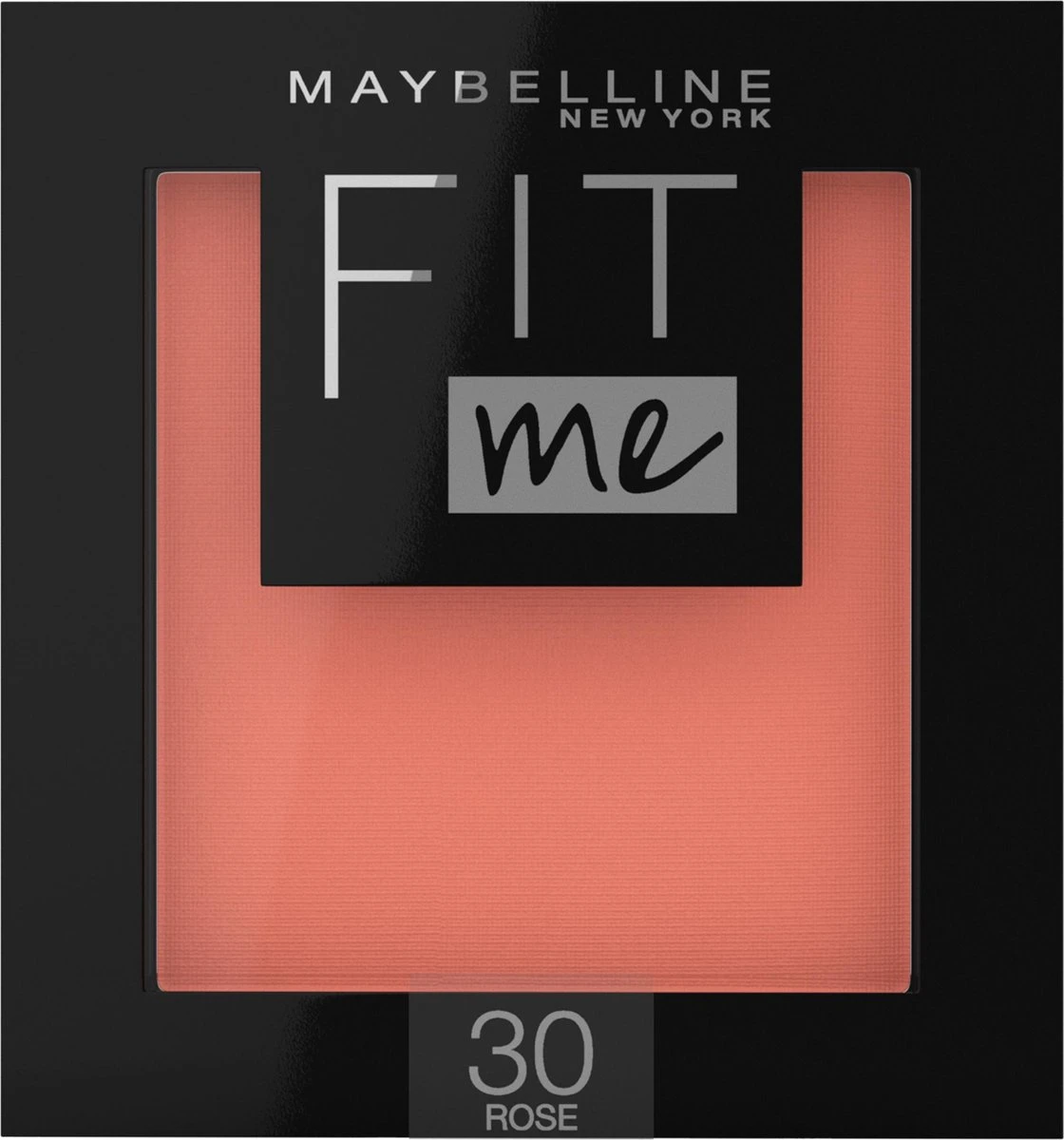Maybelline Fit Me Blush - 30 Rose - Roze - Natuurlijk Ogende Rouge 3 Maybelline Fit Me Blush - 30 Rose - Roze - Natuurlijk Ogende Rouge
