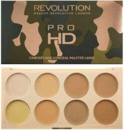 Makeup Revolution Pro HD Camouflage Cream Concealer Palette - Light 7 Makeup Revolution Pro HD Camouflage Cream Concealer Palette - Light -Mode-Cosmetica Winkel 1145x1200