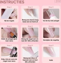 Lovae Cosmetics Polygel - Polygel Kit - Nagels Starterspakket - Nageltips - Builder Gel - Set Van 4 Kleuren - 4 X 30 Gr 24 Lovae Cosmetics Polygel - Polygel Kit - Nagels Starterspakket - Nageltips - Builder Gel - Set Van 4 Kleuren - 4 X 30 Gr -Mode-Cosmetica Winkel 1157x1200 1