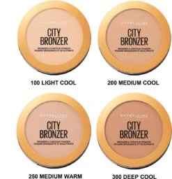 Maybelline City Bronzer Bronzer & Countour Powder - 100 Light Cool - Bronzing En Contouring Poeder - 51,4 Gr. -Mode-Cosmetica Winkel 1160x1200 1