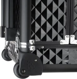 Dreamble Make-up Koffer - Make-up Trolley - Zwart - Rijdbaar - Met Wieltjes - Compact - 8 Vakken - Met Slot - 2 Sleutels -Mode-Cosmetica Winkel 1161x1200 4