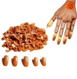 Merkloos Nailtrainer - Nail Practice Hand - Oefenhand Nagelstyliste (incl. 100 Oefen Nagels!) -Mode-Cosmetica Winkel 1173x1200 1
