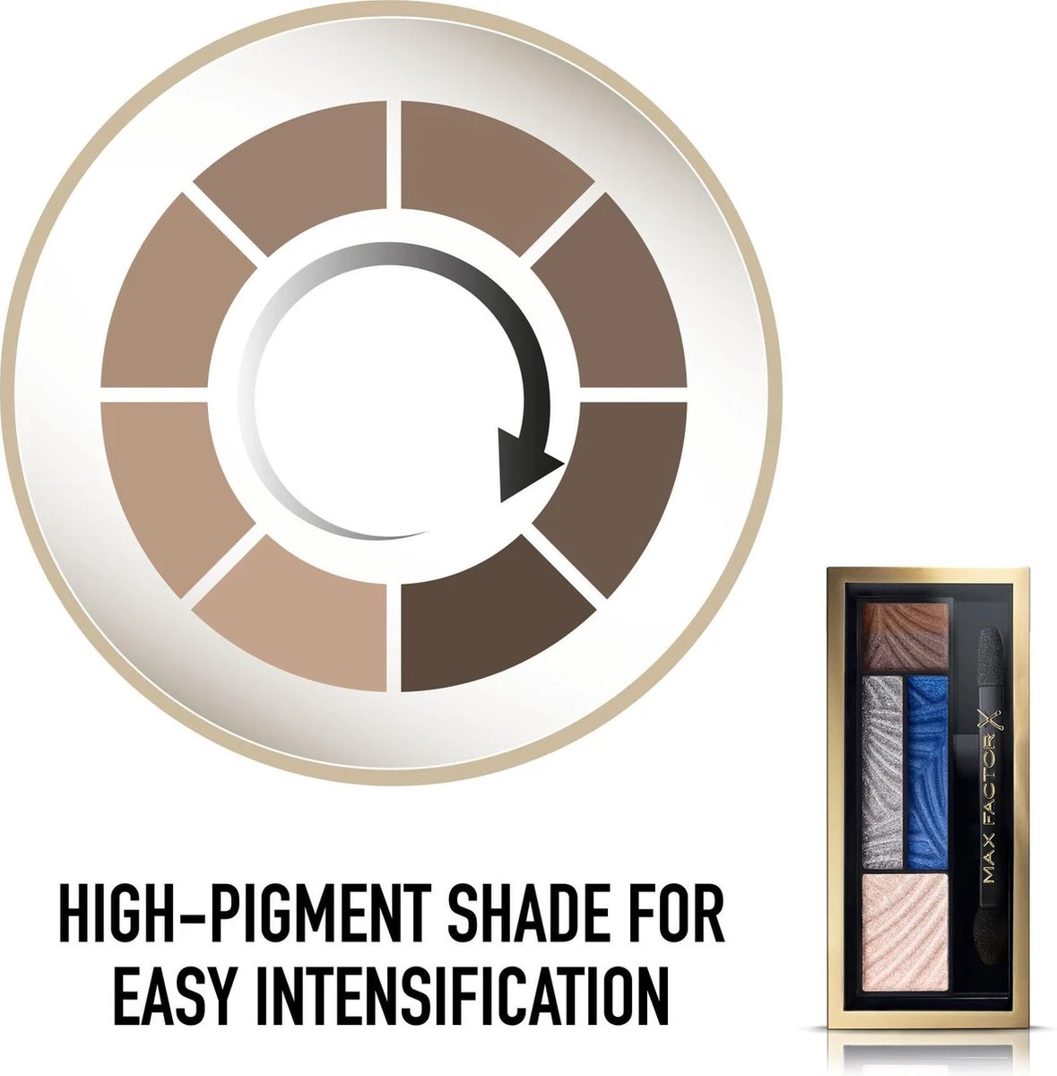 Max Factor Smokey Eye Drama Kit - 06 Azure Allure - Oogschaduw Palette 6 Max Factor Smokey Eye Drama Kit - 06 Azure Allure - Oogschaduw Palette - Afbeelding 4