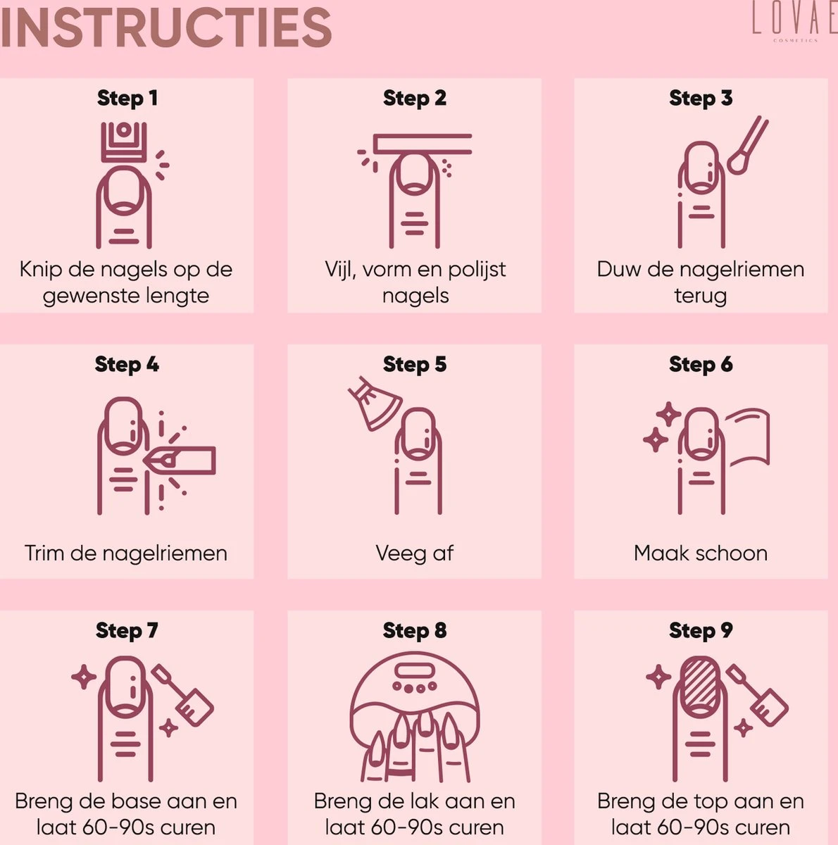 Gellak Starterspakket - Gellak - Gel Nagellak - Gellak Set - 6x8ML Kleuren - Nude Edition - Gellac - Nude Kleuren 7 Gellak Starterspakket - Gellak - Gel Nagellak - Gellak Set - 6x8ML Kleuren - Nude Edition - Gellac - Nude Kleuren - Afbeelding 5