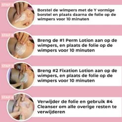 Merkloos Lash Lift Kit - Vernieuwde Wimperlifting Set - Wimperserums Met Wenkbrauw Gel - Lash Lift Set -Mode-Cosmetica Winkel 1197x1200 12