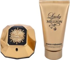 Paco Rabanne - Lady Million Fabulous Giftset - 50 Ml Eau De Parfum Spray + 75 Ml Bodylotion - Dames 6 Paco Rabanne - Lady Million Fabulous Giftset - 50 Ml Eau De Parfum Spray + 75 Ml Bodylotion - Dames -Mode-Cosmetica Winkel 1200x1013 1