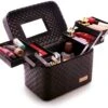 Make Up Koffer En Organizer - Beautycase Met Spiegel - Dames - Cosmetica En Visagie - Zwart -Mode-Cosmetica Winkel 1200x1029 1