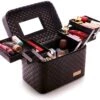 Confibel Make Up Koffer - Uitklapbaar - 5 Opbergbakken - Met Spiegel - Zwart 1 Confibel Make Up Koffer - Uitklapbaar - 5 Opbergbakken - Met Spiegel - Zwart -Mode-Cosmetica Winkel 1200x1032 1