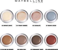 Maybelline Eye Studio Color Tattoo 24H Cream Oogschaduw - 150 Socialite - Roze -Mode-Cosmetica Winkel 1200x1049