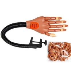 Merkloos Nailtrainer - Nail Practice Hand - Oefenhand Nagelstyliste (incl. 100 Oefen Nagels!) -Mode-Cosmetica Winkel 1200x1060 1