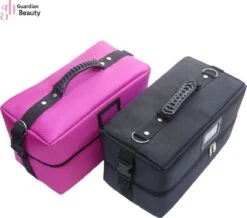 Beautycase / Beautykoffer / Trolley Roze Kleur Van Functioneel Om Alle Beautygereedschappen Overzichtelijk Op Te Bergen - Kapper - Tattoo - Nagel - Visagie - Make-up - Cosmetica - Schmink - Beauty Case / Beauty Koffer | Kappers BeautyCase -Mode-Cosmetica Winkel 1200x1060 5