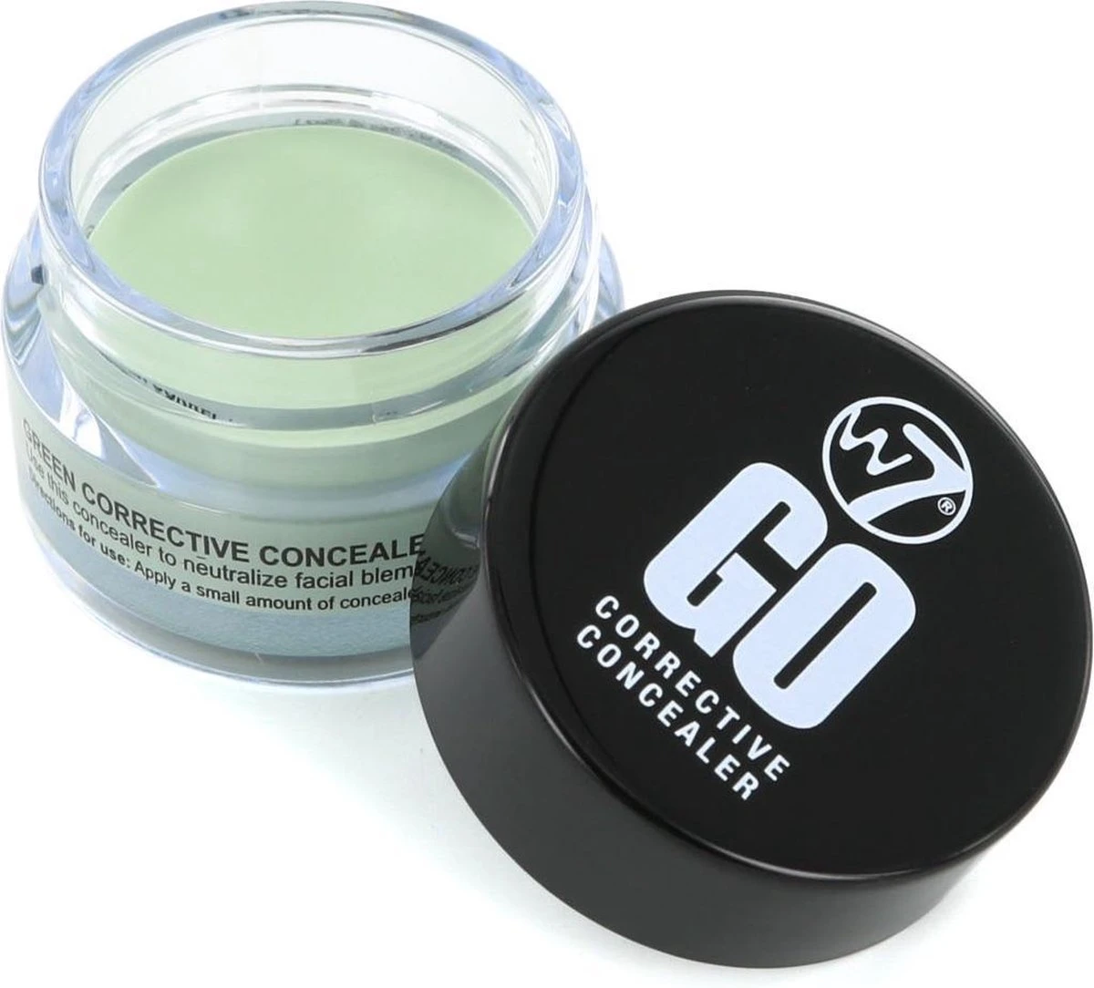 W7 Go Corrective Cream Concealer - Red Spots - Green 3 W7 Go Corrective Cream Concealer - Red Spots - Green