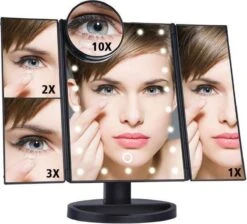 ***Make-up Spiegel Vergroot 10x - Spiegel Met Zuignappen - Badkamer - Van Heble® *** -Mode-Cosmetica Winkel 1200x1088 3