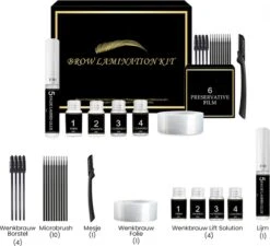 BluGo Brow Lamination Kit - Lash Lift - Wenkbrauwgel - Wimperlifting Set - Brow Soap - Eyelash Lift - Wimperverf - Brow Gel - Starterkit -Mode-Cosmetica Winkel 1200x1095 5