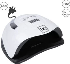 DANIQQI - 180 Watt UV LED Lamp Gelnagels - 57 LED Lampen- Nagel - UV - LED Lamp - Wit - Zwart - Nagellamp - Nail Dryer - Nagels - Salon - Timer - Professioneel - Super Krachtig - Extra Lang Snoer - Moederdag -Mode-Cosmetica Winkel 1200x1095 6