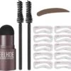 Wenkbrauw Stempel- Poeder - Herbruikbaar - Donker Bruin - Wenkbrauwstempel- Inclusief Sjablonen - Natuurlijke Kleur- Vegan | Eyebrow Powder | Cadeau Voor Haar -Mode-Cosmetica Winkel 1200x1110 7