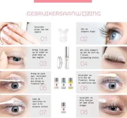 Merkloos Upgraded Wimper Lifting Set - Lash Lift Kit- Lashlift - Extra Uitgebreide Editie - 45 Delig -Mode-Cosmetica Winkel 1200x1116