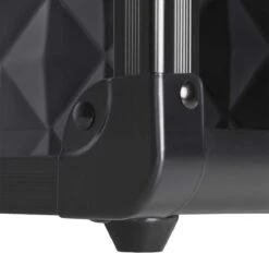 Make-upkoffer, Kapperskoffer, Cosmeticakoffer, Lege Nagelkoffer, Multikoffer, Afsluitbaar Voor Nageldesign/massageolie/fotoapparatuur, 34,7 X 22,2 X 25 Cm , Volledig Zwart HM-YAHEE-411233 -Mode-Cosmetica Winkel 1200x1126 2