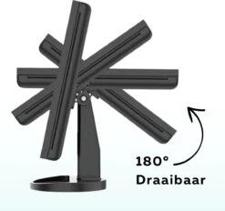 ECCEB Make-up Spiegel - LED Verlichting - Vergrootspiegel - Inklapbaar - 22 LED Lampjes - Draaibaar - Batterij & USB Oplaadbaar - Smart Touch -Mode-Cosmetica Winkel 1200x1129 5