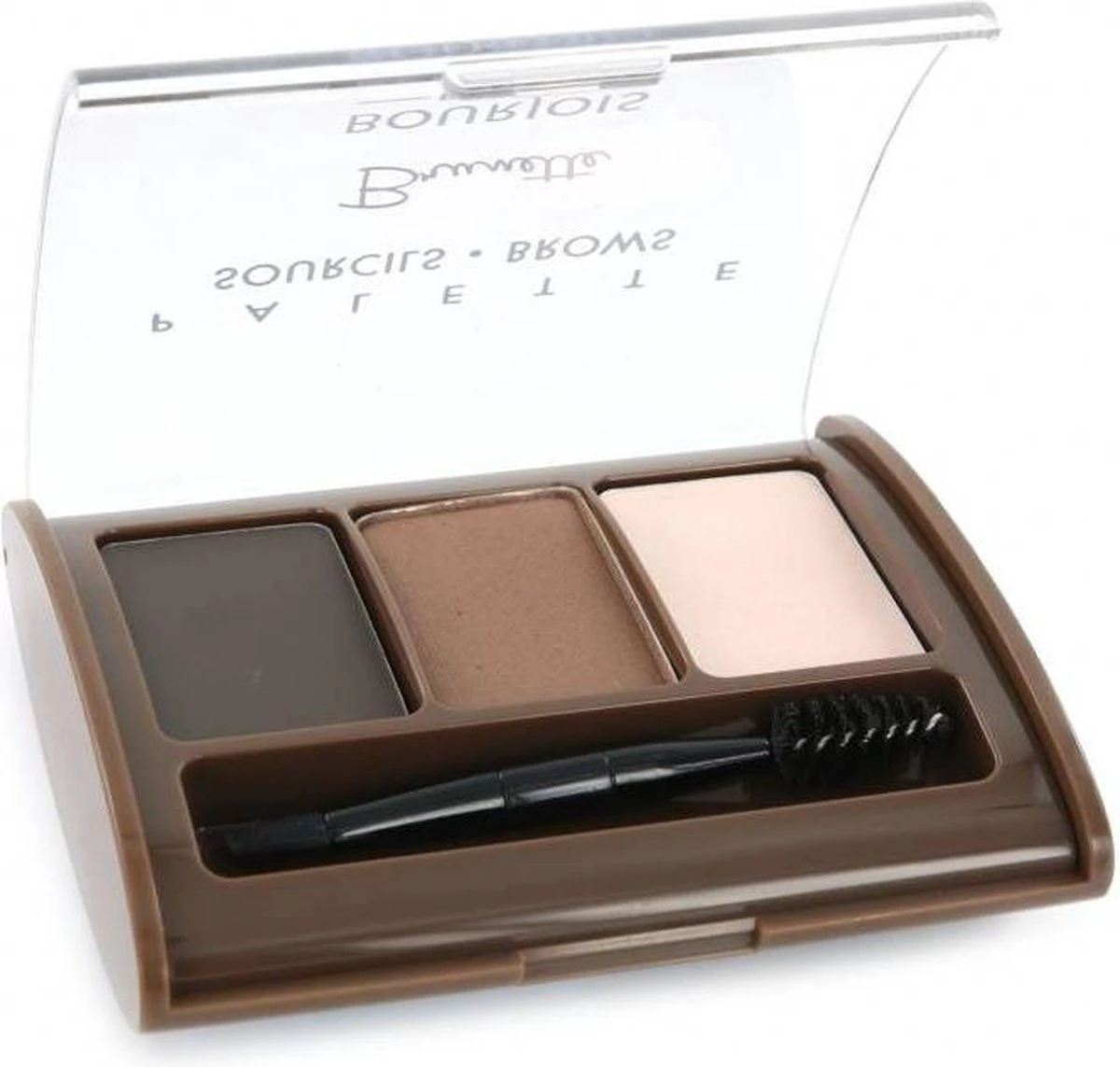 Bourjois Brow Palette Wenkbrauwmake-up - 2 Brunette 3 Bourjois Brow Palette Wenkbrauwmake-up - 2 Brunette