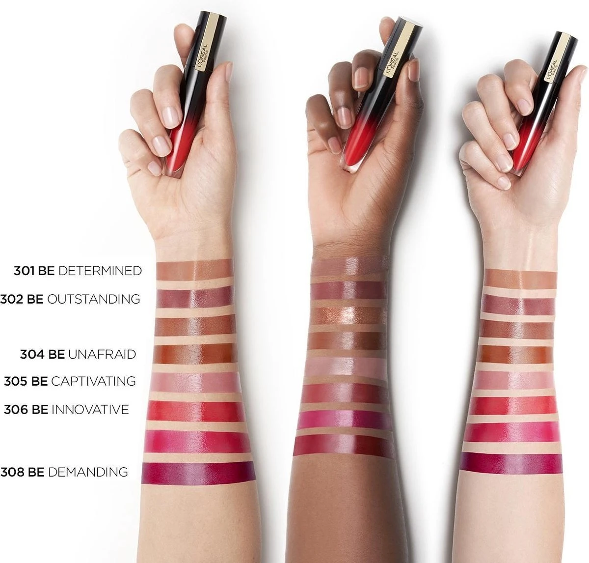 L’Oréal Paris Brilliant Signature Lippenstift - 305 Be Captivating - Roze - Ultra Glanzend 7 L’Oréal Paris Brilliant Signature Lippenstift - 305 Be Captivating - Roze - Ultra Glanzend - Afbeelding 5