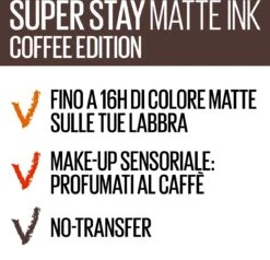 Maybelline SuperStay Matte Ink Lipstick - 260 Hazelnut Hypnotizer - Nude Lippenstift - 5 Ml 27 Maybelline SuperStay Matte Ink Lipstick - 260 Hazelnut Hypnotizer - Nude Lippenstift - 5 Ml -Mode-Cosmetica Winkel 1200x1157 2