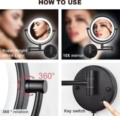 SaniDreams Thora - Make-up Spiegel-rond-zwart-10x Vergroot 11 SaniDreams Thora - Make-up Spiegel-rond-zwart-10x Vergroot -Mode-Cosmetica Winkel 1200x1158 19