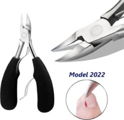 WVspecials® Professionele Zwarte Nagelschaar - Kalknagel Schaar - Ingegroeide Teennagel - Nageltang Groot -Nagelschaar Voor Harde Nagels - Teennagel - Nageltang - Nagelschaartje - Nagelschaar - Kalknagels - Schaar - Hand Verzorging - Nagelknipper -Mode-Cosmetica Winkel 1200x1159 20