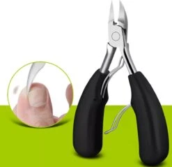 WVspecials® Professionele Zwarte Nagelschaar - Kalknagel Schaar - Ingegroeide Teennagel - Nageltang Groot -Nagelschaar Voor Harde Nagels - Teennagel - Nageltang - Nagelschaartje - Nagelschaar - Kalknagels - Schaar - Hand Verzorging - Nagelknipper -Mode-Cosmetica Winkel 1200x1161 6