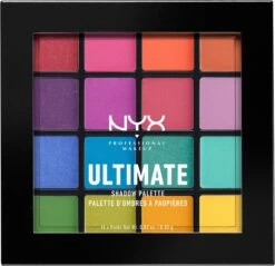 NYX Professional Makeup Ultimate Shadow Palette - Brights USP04 - Oogschaduw Palet -Mode-Cosmetica Winkel 1200x1162 3