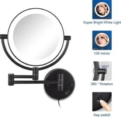 SaniDreams Thora - Make-up Spiegel-rond-zwart-10x Vergroot 13 SaniDreams Thora - Make-up Spiegel-rond-zwart-10x Vergroot -Mode-Cosmetica Winkel 1200x1163 8