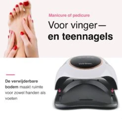 Vivid Green UV Lamp Gelnagels - Led Nagellamp - Gellak Nagel Lamp - Nageldroger - Naggellak Droger - Nagels - 168W -Mode-Cosmetica Winkel 1200x1165 16