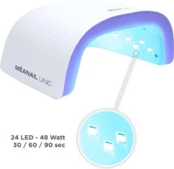 Méanail - Gellak – Led Lamp 48w - Gellak Starterspakket - Gel Nagellak - Basic Nude -Mode-Cosmetica Winkel 1200x1166 3
