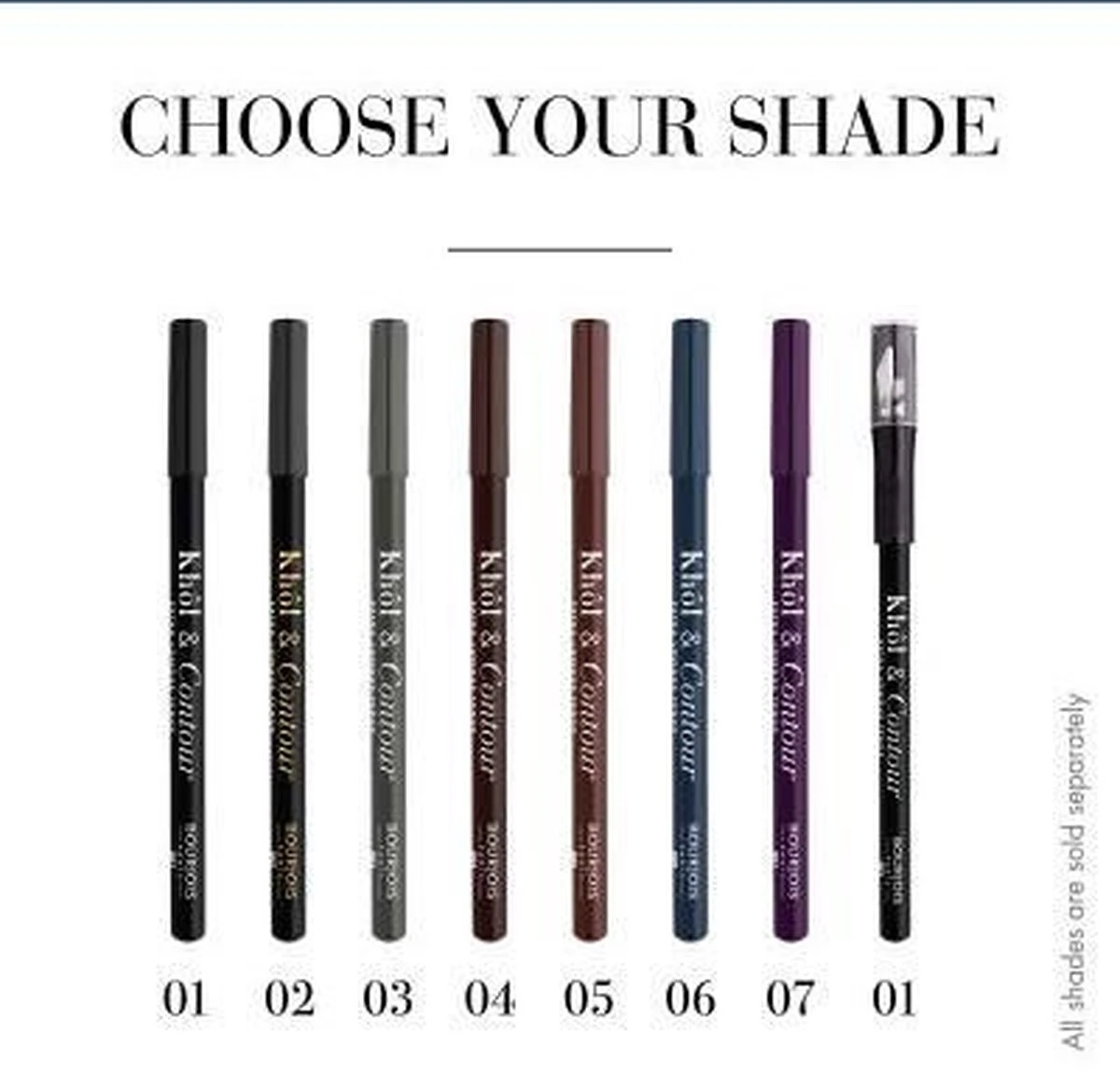 Bourjois Khol & Contour Extra Long Wear Oogpotlood - 001 Black 13 Bourjois Khol & Contour Extra Long Wear Oogpotlood - 001 Black - Afbeelding 11