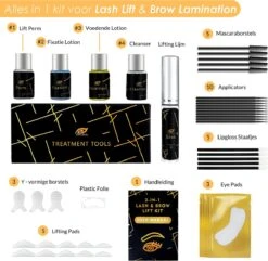 Flora Ruby Professionele 2 In 1 Lash Lift & Brow Lamination Kit - Wimper & Wenkbrauw Lifting Set - Permanente Wimperkruller - Brow Soap -Mode-Cosmetica Winkel 1200x1170 15