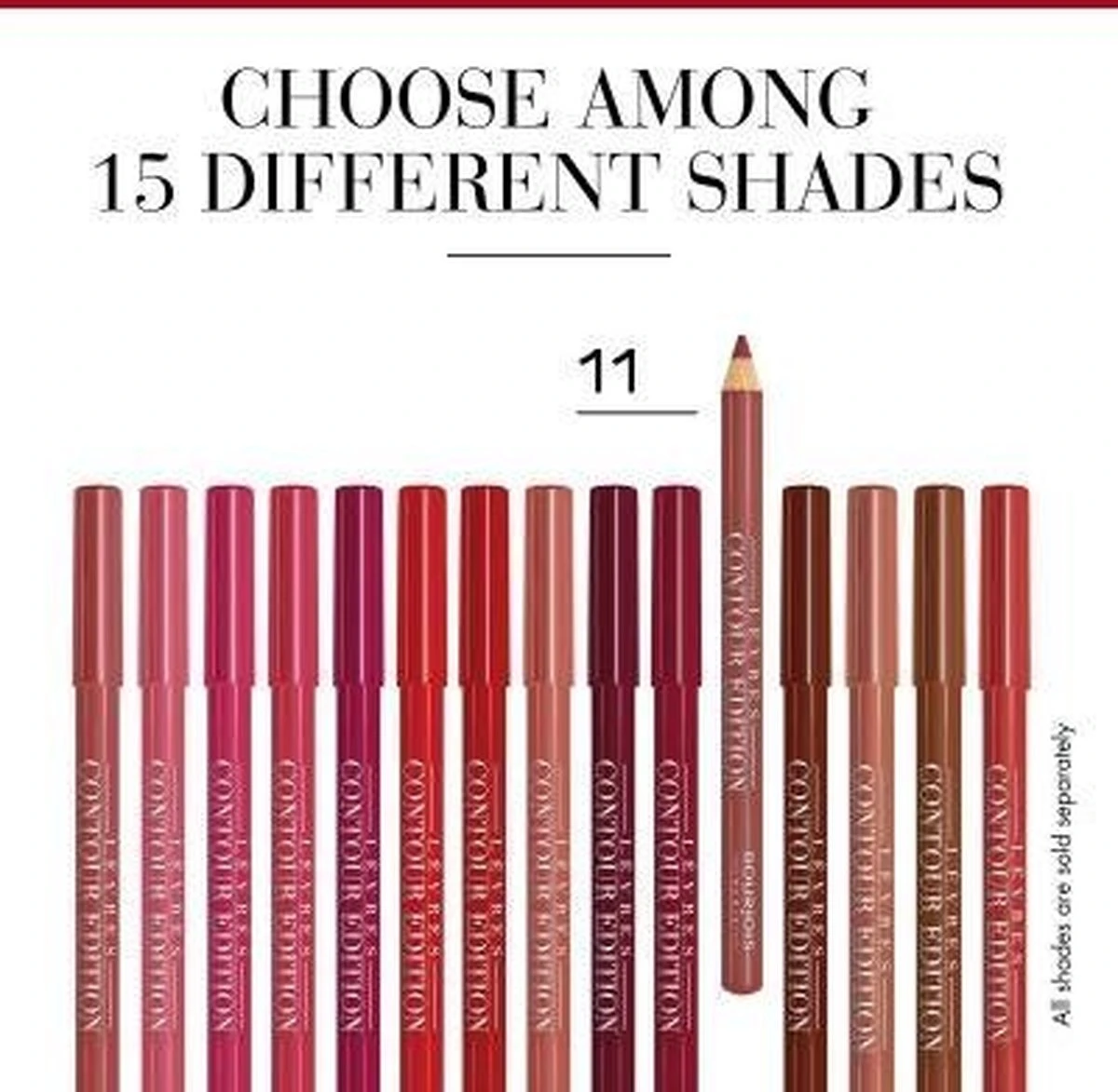 Bourjois - Levres Contour Edition Lip Liner Contour Lip Pencil 1,14 G 11 Funky Brown - 7 Bourjois - Levres Contour Edition Lip Liner Contour Lip Pencil 1,14 G 11 Funky Brown - - Afbeelding 5