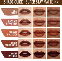 Maybelline SuperStay Matte Ink Lipstick - 260 Hazelnut Hypnotizer - Nude Lippenstift - 5 Ml 22 Maybelline SuperStay Matte Ink Lipstick - 260 Hazelnut Hypnotizer - Nude Lippenstift - 5 Ml -Mode-Cosmetica Winkel 1200x1174 1