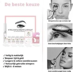 Mimlo Professionele Wimper & Wenkbrauw Lifting Set - Lash Lift Kit - Wimperlifting Set - Browlift - Permanente Wimper Kruller - Lash & Brow Lift Kit 18 Mimlo Professionele Wimper & Wenkbrauw Lifting Set - Lash Lift Kit - Wimperlifting Set - Browlift - Permanente Wimper Kruller - Lash & Brow Lift Kit -Mode-Cosmetica Winkel 1200x1176 4