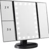 Spiegel Met LED Verlichting - Make-upspiegel - Zwart -Mode-Cosmetica Winkel 1200x1177 6